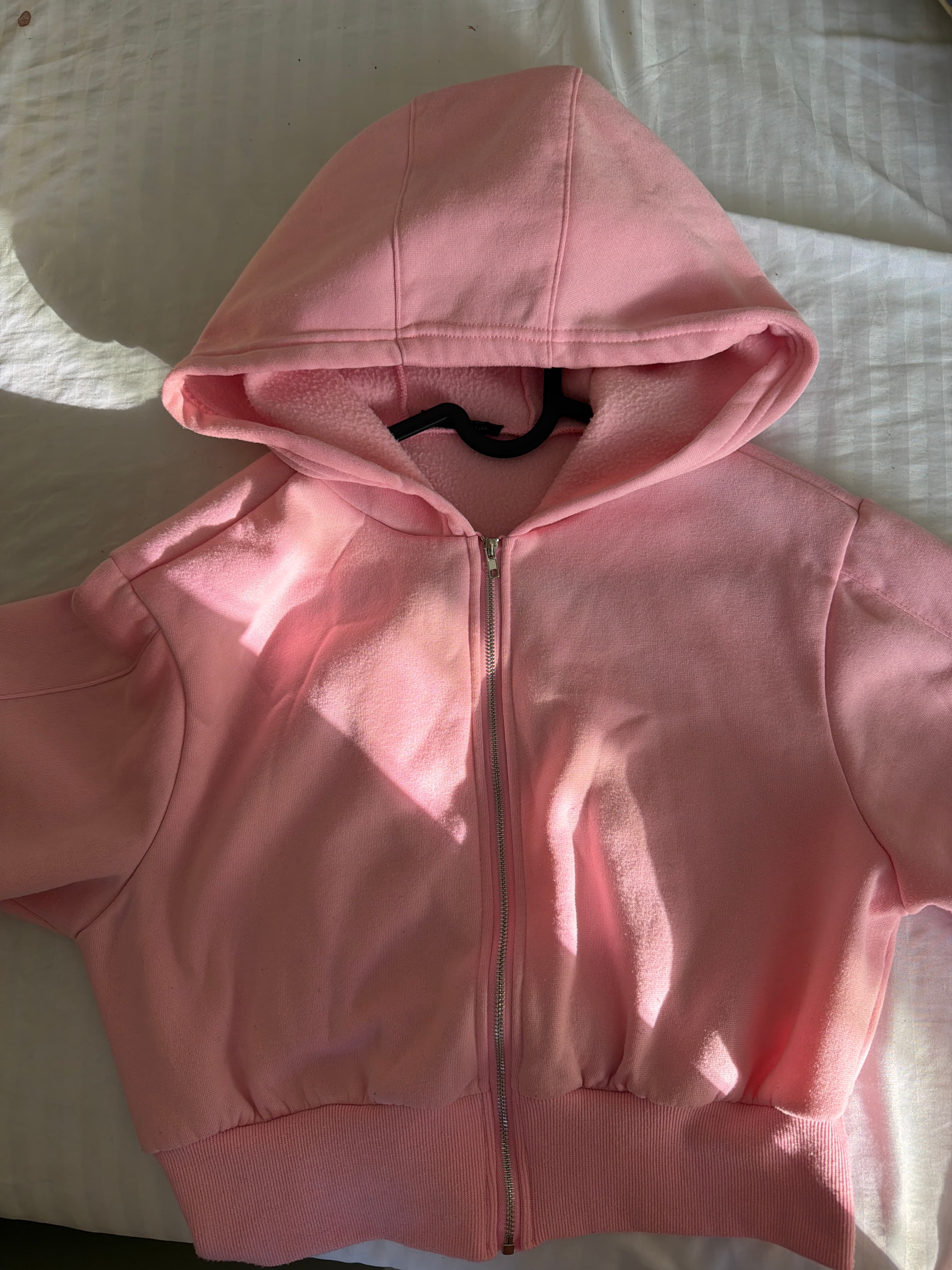 Shein Cropped Pink Jacket